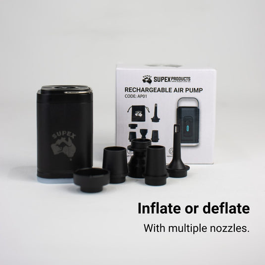 SUPEX RECHARGEABLE AIR PUMP
