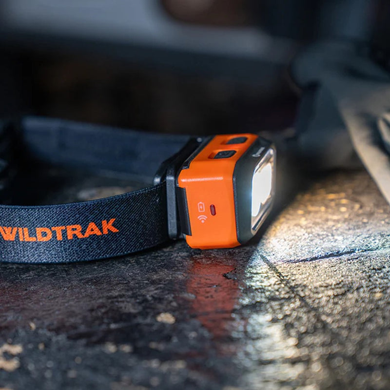 Load image into Gallery viewer, WILDTRAK 500 SENSOR DUAL POWER RECHARGEABLE HEADLAMP
