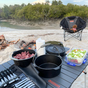WILDTRAK CAMP OVEN CAST IRON 2 QUART