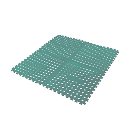 WILDTRAK FOAM FLOOR MATS 4PK GREEN 600 X 600MM