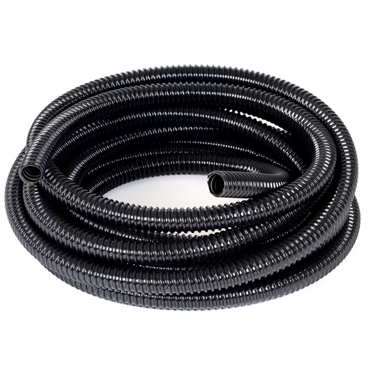 WILDTRAK BLACK WASTE HOSE 25MM 10M LENGTH 