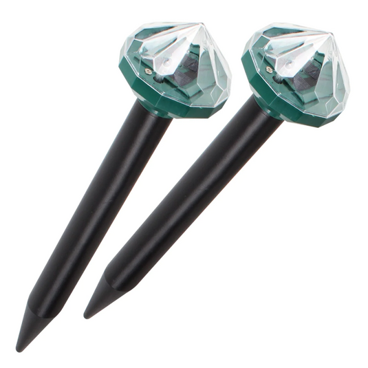 WILDTRAK CREEPY CRAWLEY REPELLER  2PK ULTRASONIC WITH LED LIGHT