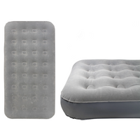 WILDTRAK TWIN COIL BEAM FLOCKED AIRBED KING SINGLE