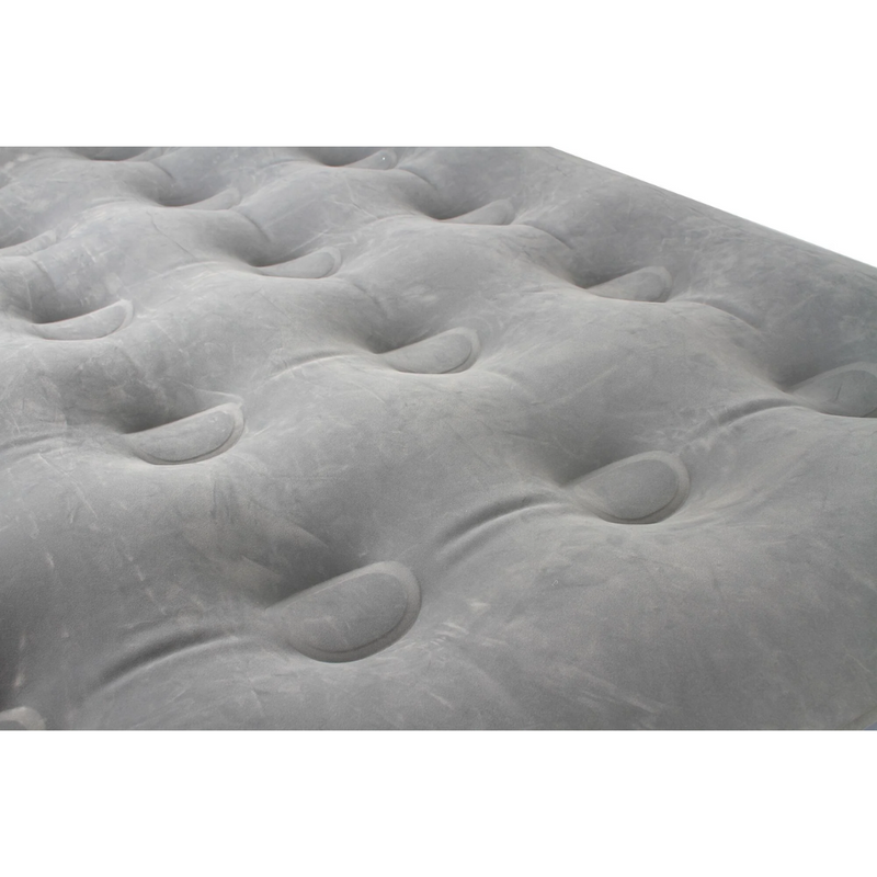 Load image into Gallery viewer, WILDTRAK QUEEN COIL BEAM FLOCKED AIRBED 
