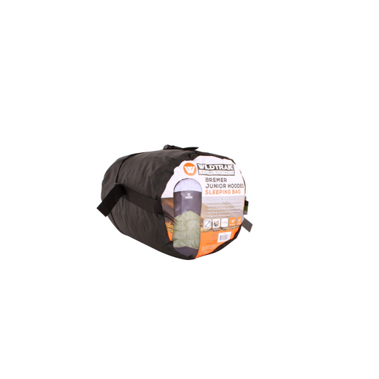 WILDTRAK BREMER JUNIOR HOODED SLEEPING BAG 170 x 65CM 0 TO -5C