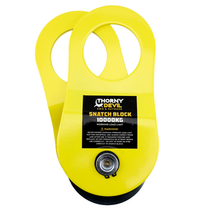 THORNY DEVIL SNATCH BLOCK WITH STORAGE BAG 10000KG 