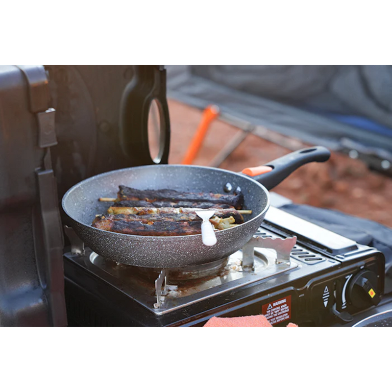 Load image into Gallery viewer, WILDTRAK COMPACT FRYPAN 28CM NON STICK WITH DETACHABLE HANDLE

