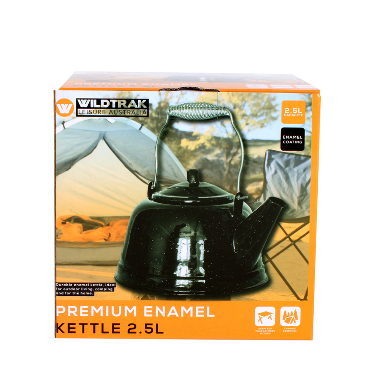 Load image into Gallery viewer, WILDTRAK PREMIUM ENAMEL KETTLE 2.5LT 
