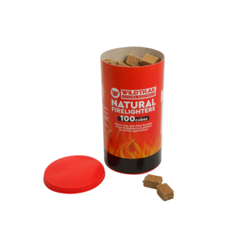 Load image into Gallery viewer, WILDTRAK NATURAL WOODEN FIRELIGHTERS 100PK
