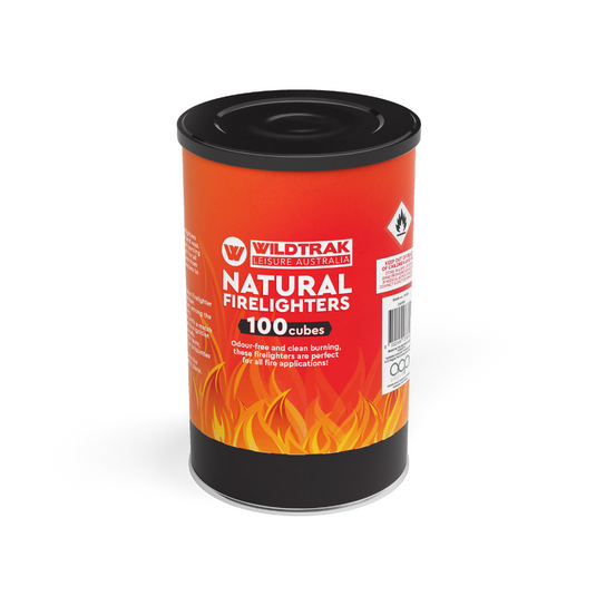 WILDTRAK NATURAL WOODEN FIRELIGHTERS 100PK