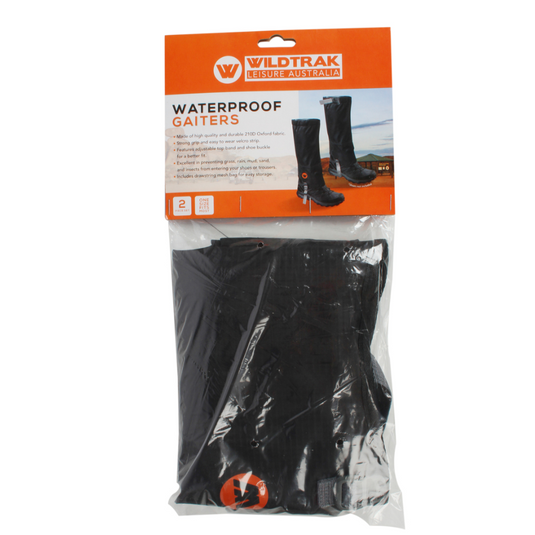 WILDTRAK WATERPROOF SHOE GAITER SET