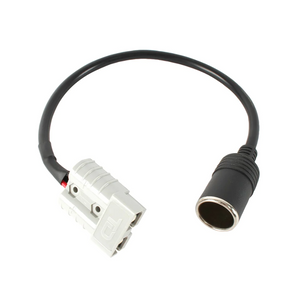 WILDTRAK 50A ANDERSON STYLE CONNECTOR WITH 12V SOCKET 30CM 16AWG