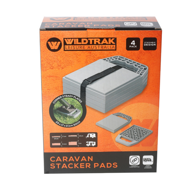 Load image into Gallery viewer, WILDTRAK CARAVAN STACKER PADS 4PC 
