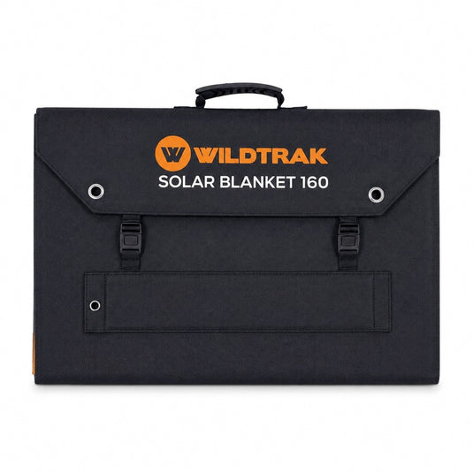 WILDTRAK FOLDING SOLAR BLANKET 160W EFTE COATED WITH STAND