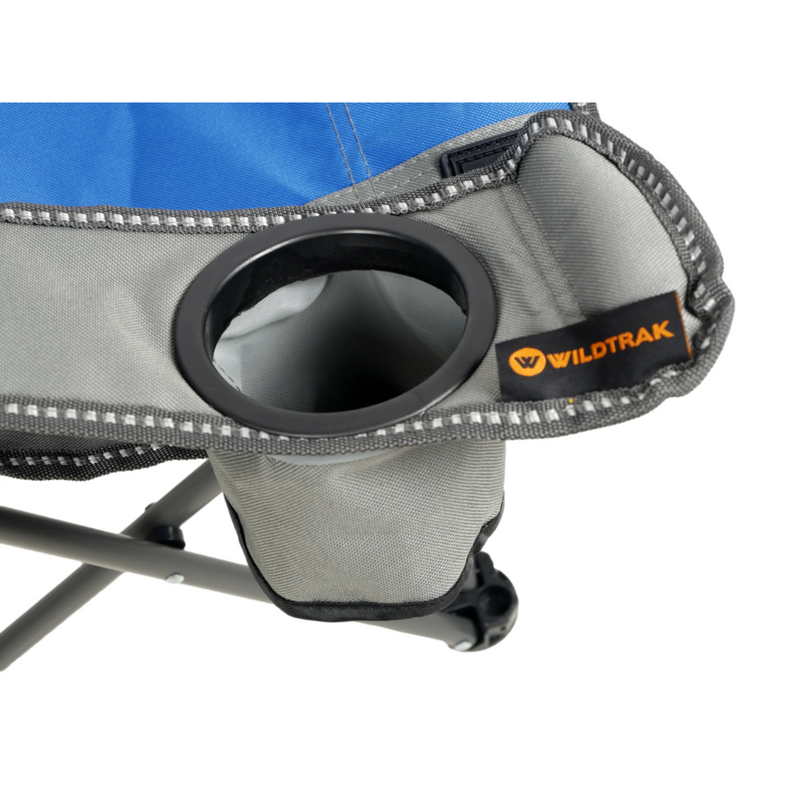 Load image into Gallery viewer, WILDTRAK KIDZ CAMP CHAIR BLUE 
