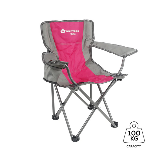 WILDTRAK KIDZ CAMP CHAIR PINK