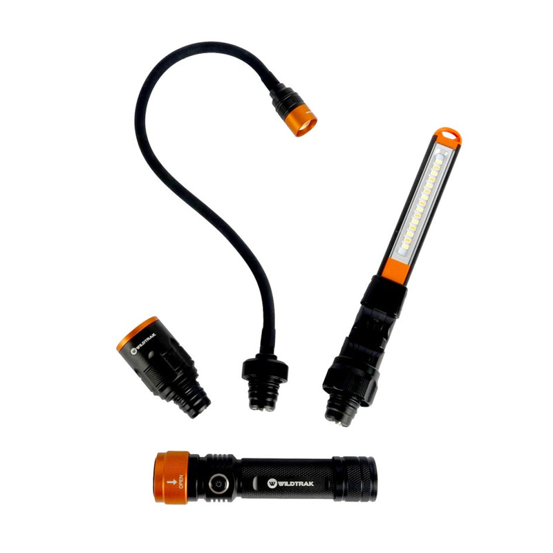 Load image into Gallery viewer, WILDTRAK MULTIFUNCTION LIGHT 3 IN 1 RECHARGEABLE 
