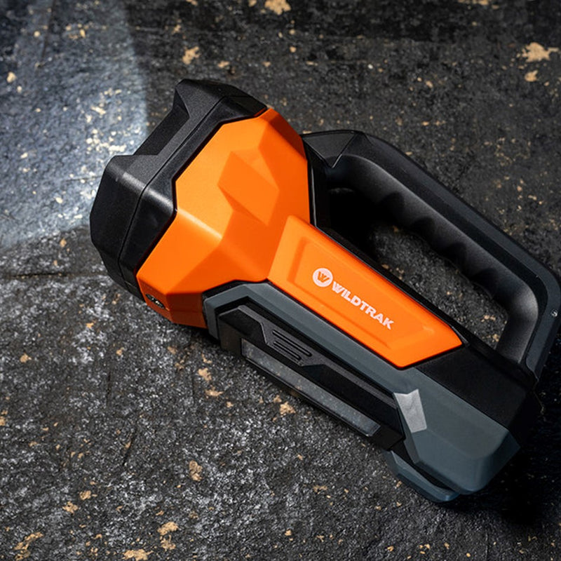 Load image into Gallery viewer, WILDTRAK 1000 8AH FLEXI LIGHT RECHARGEABLE SPOTLIGHT
