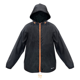 WILDTRAK DUNOON HEAVY DUTY UNISEX RAIN JACKET BLACK [SZ:MEDIUM]