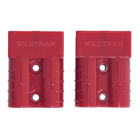 WILDTRAK 50A ANDERSON STYLE CONNECTOR 2PK RED