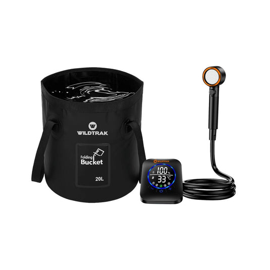 WILDTRAK PORTABLE RECHARGEABLE CAMP SHOWER