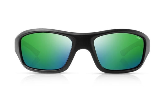 TONIC EVO MATTE BLACK [FRAME:MATTE BLACK LENS:GLASS GREEN MIRROR]