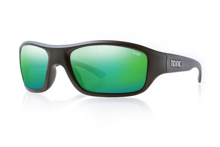 Load image into Gallery viewer, TONIC EVO MATTE BLACK [LENS:GREEN MIRROR]
