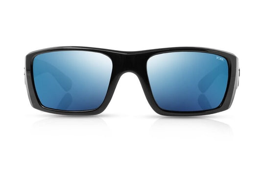 TONIC RISE [FRAME:MATTE BLACK LENS:BLUE MIRROR]
