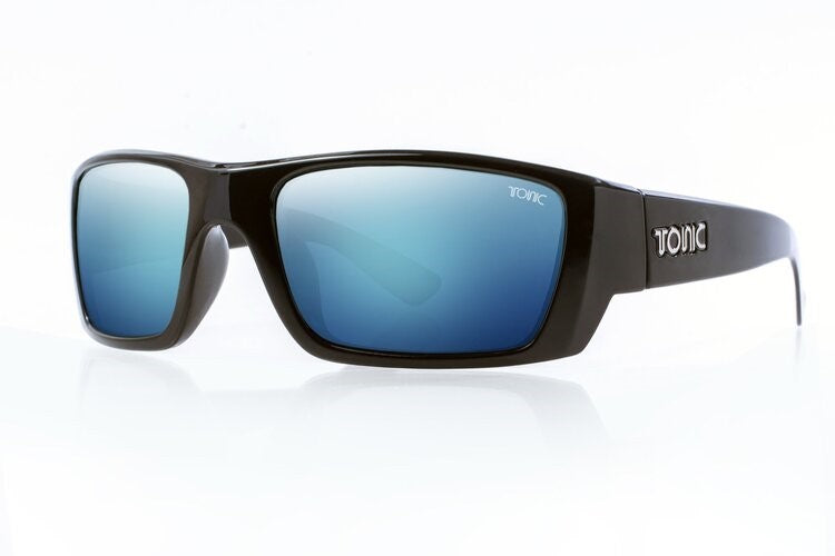 Load image into Gallery viewer, TONIC RISE [FRAME:MATTE BLACK LENS:BLUE MIRROR]
