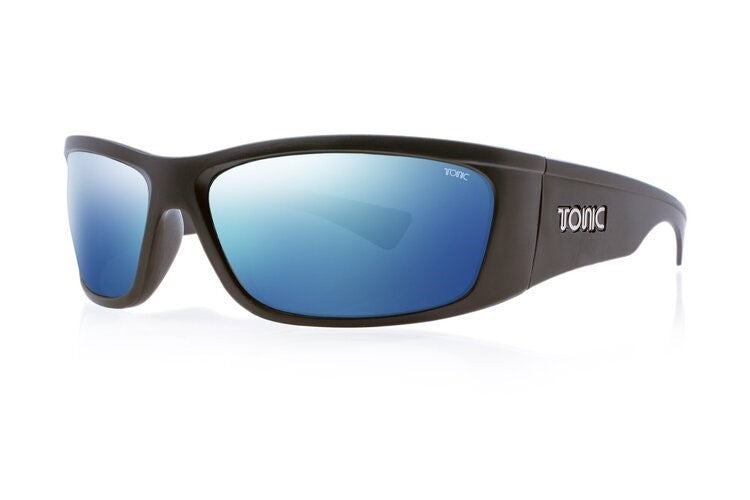 Load image into Gallery viewer, TONIC SHIMMER MATTE BLACK [LENS:GLASS BLUE MIRROR]

