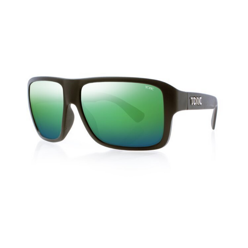 Load image into Gallery viewer, TONIC SWISH MATTE BLACK [LENS:GREEN MIRROR]
