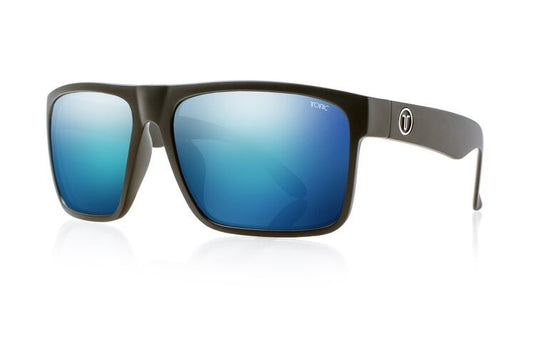 TONIC OUTBACK [FRAME:MATTE BLACK LENS:BLUE MIRROR]