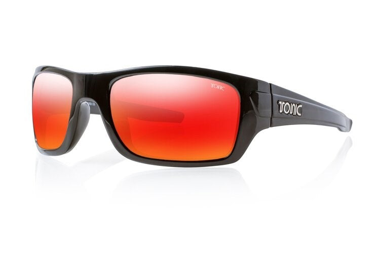 Load image into Gallery viewer, TONIC TRAKKER MATTE BLACK [LENS:RED MIRROR]
