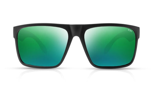 TONIC OUTBACK [FRAME:MATTE BLACK LENS:GREEN MIRROR]