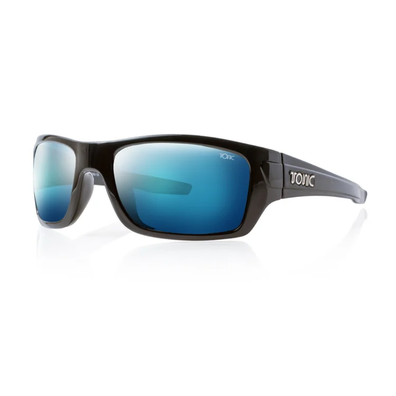Load image into Gallery viewer, TONIC TRAKKER MATTE BLACK [LENS:BLUE MIRROR GREY BASE]
