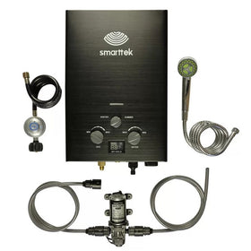 SMARTTEK BLACK HOT WATER SYSTEM WITH 6LPM PUMP PACK