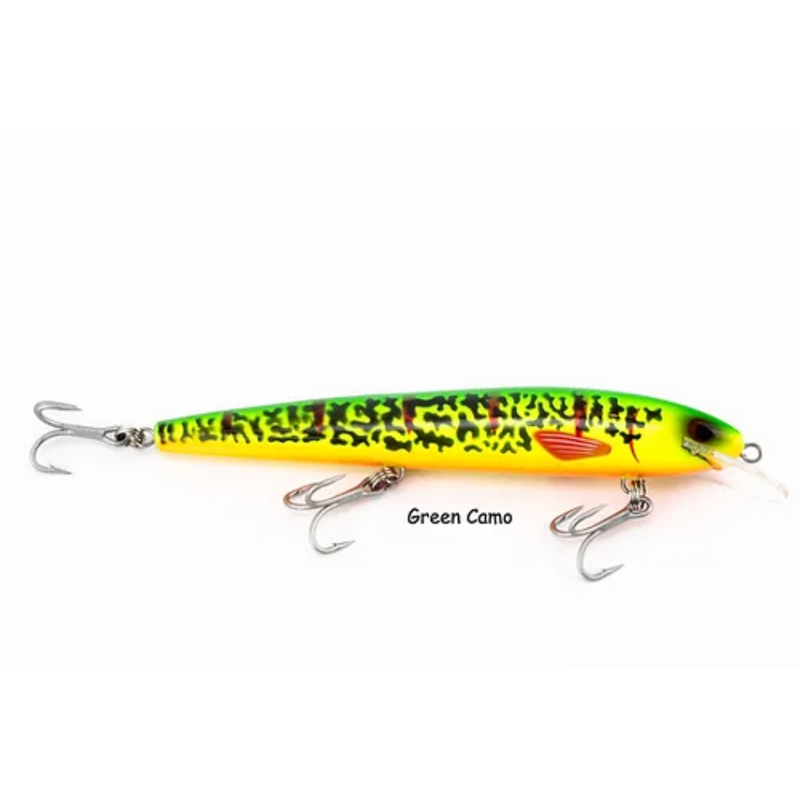 Load image into Gallery viewer, RAPTOR LURES DOMINATOR 7&quot; [CLR:GREEN CAMO]
