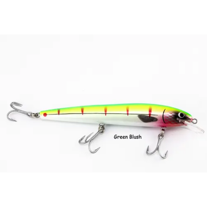 Load image into Gallery viewer, RAPTOR LURES DOMINATOR 7&quot; [CLR:GREEN BLUSH]
