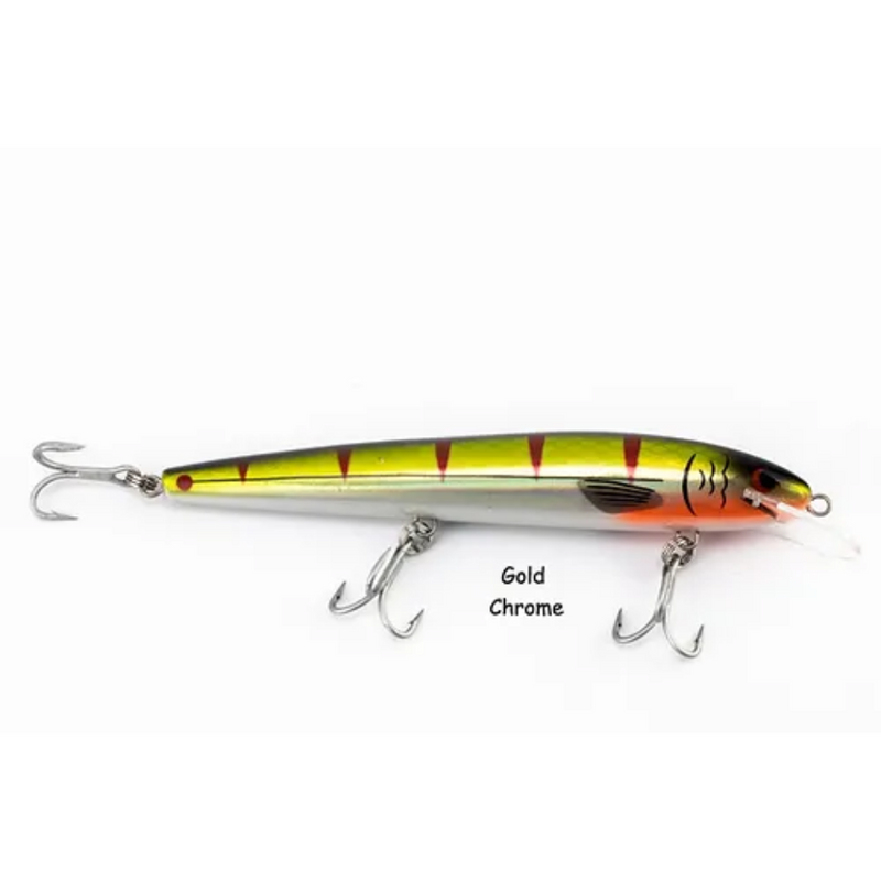 Load image into Gallery viewer, RAPTOR LURES DOMINATOR 7" [CLR:GOLD CHROME]
