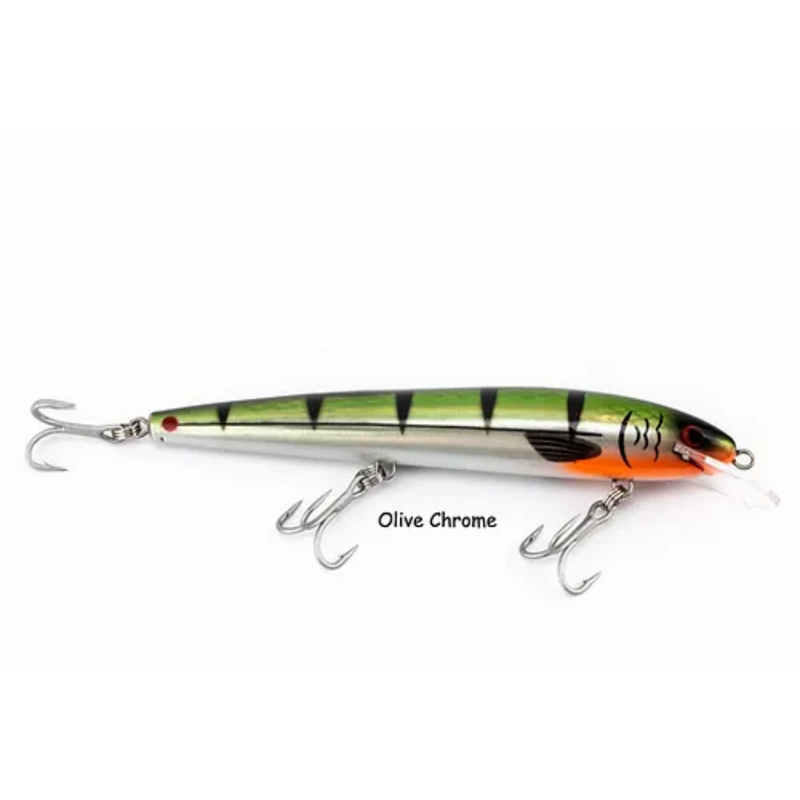 Load image into Gallery viewer, RAPTOR LURES DOMINATOR 7" [CLR:OLIVE CHROME]
