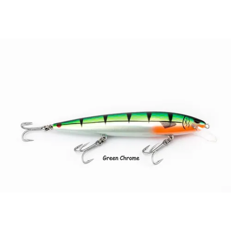 Load image into Gallery viewer, RAPTOR LURES PATRIOT 6&quot; [SZ:+6 CLR:GREEN CHROME]

