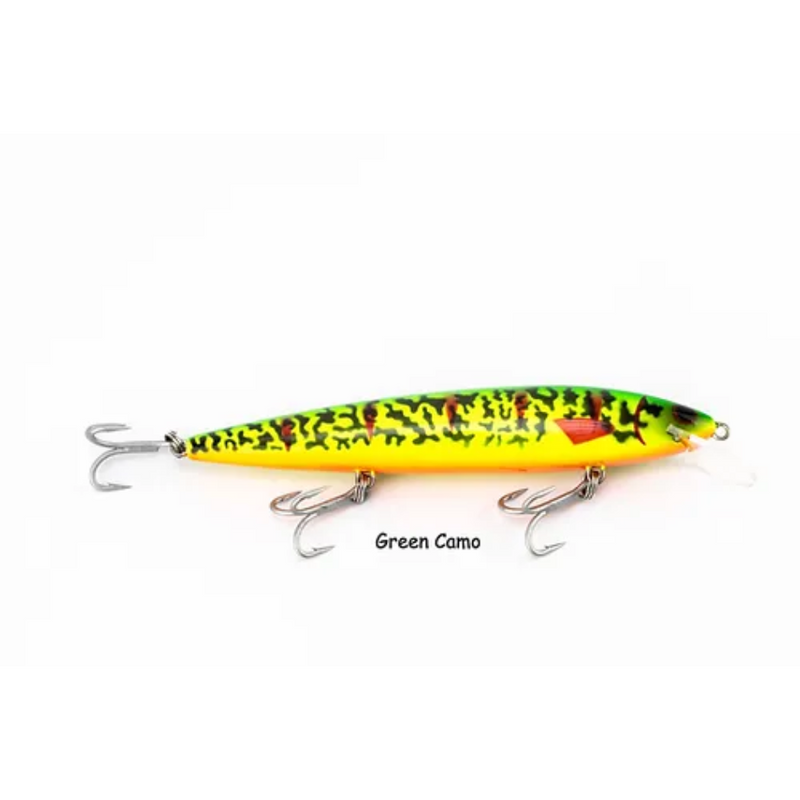 Load image into Gallery viewer, RAPTOR LURES PATRIOT 6&quot; [SZ:+3 CLR:GREEN CAMO]
