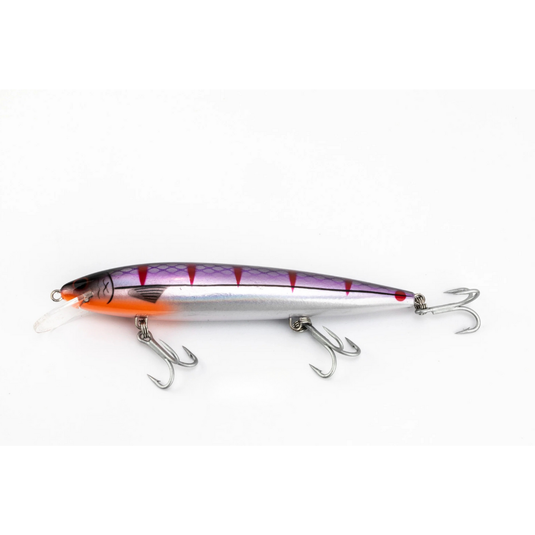 RAPTOR LURES PATRIOT 6" [SZ:+3 CLR:PURPLE CHROME]
