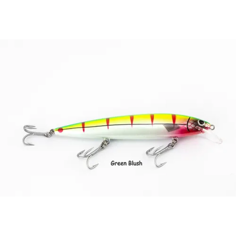 Load image into Gallery viewer, RAPTOR LURES PATRIOT 6&quot; [SZ:+10 CLR:GREEN BLUSH]

