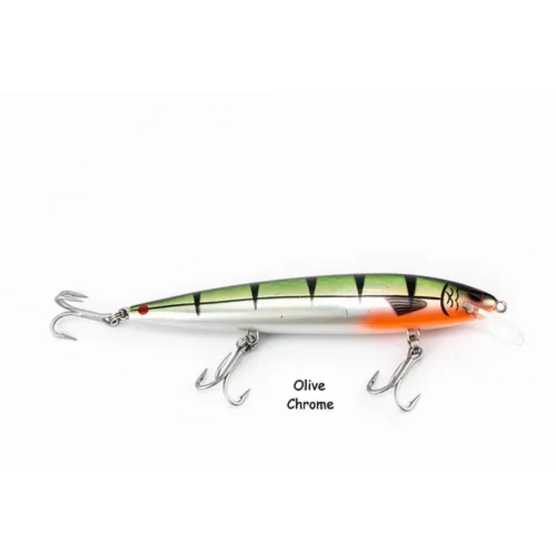 Load image into Gallery viewer, RAPTOR LURES PATRIOT 6&quot; [SZ:+10 CLR:OLIVE CHROME]
