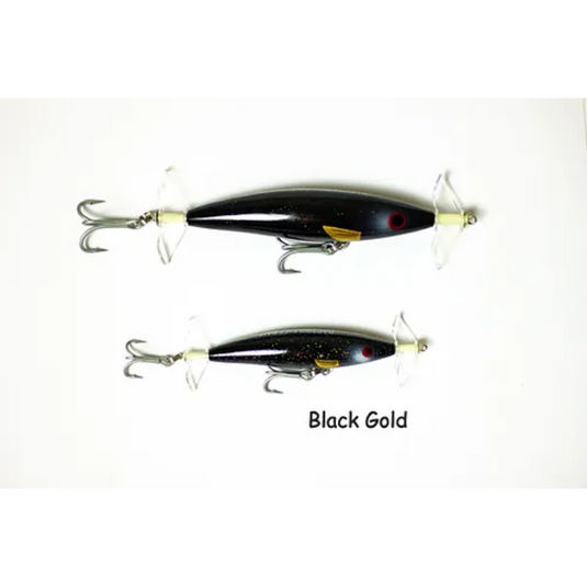 RAPTOR LURES FIZZ BAIT [SZ:115MM CLR:BLACK GOLD]