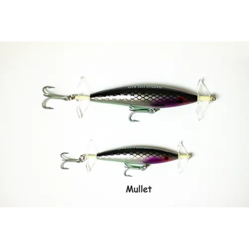 Load image into Gallery viewer, RAPTOR LURES FIZZ BAIT [SZ:115MM CLR:MULLET]
