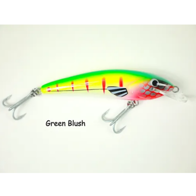 Load image into Gallery viewer, RAPTOR LURES JACK SNAX 4&quot; [SZ:+3 CLR:GREEN BLUSH]
