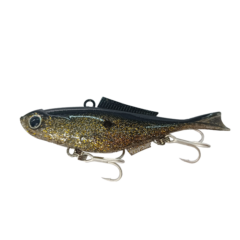 Load image into Gallery viewer, RAPTOR LURES VIBE 115MM [SZ:25G CLR:BLACK GOLD]
