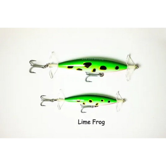 RAPTOR LURES FIZZ BAIT [SZ:85MM CLR:LIME FROG]